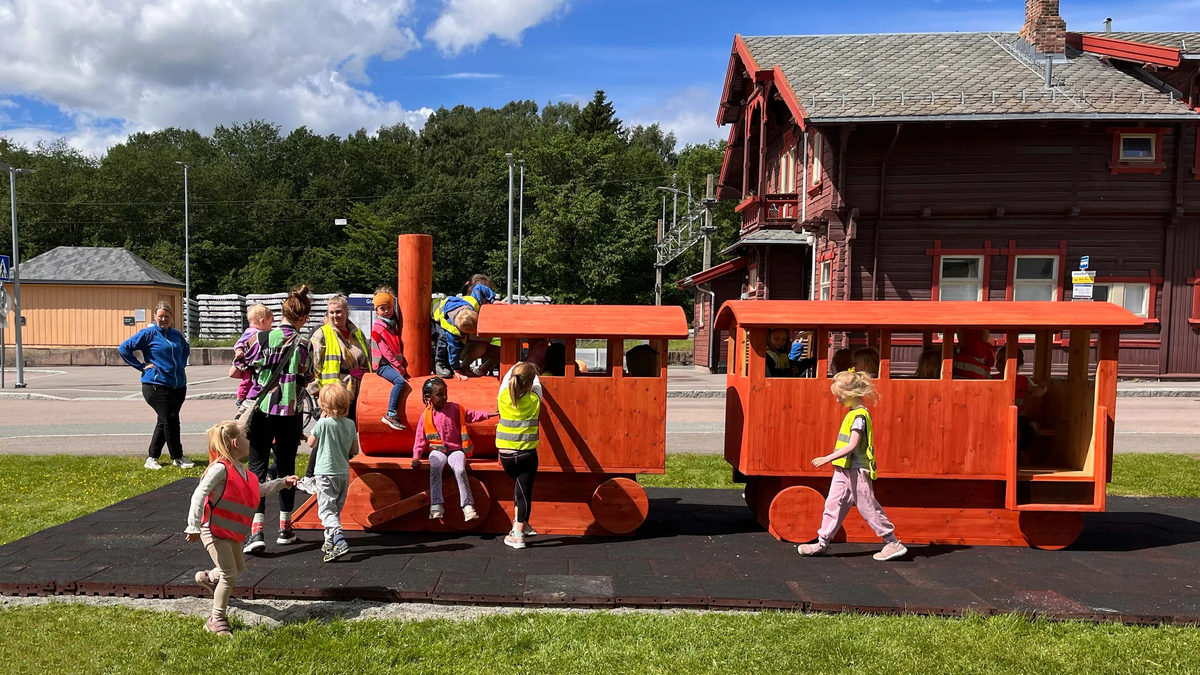 Et lite tog med plass til store opplevelser