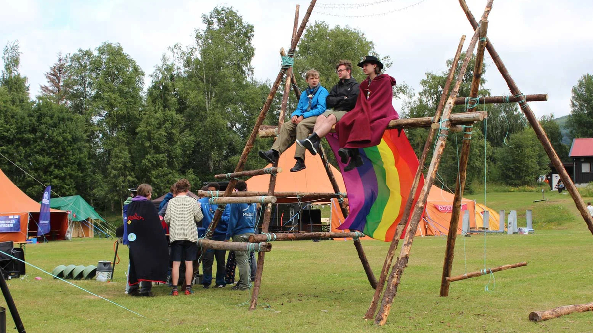 Speiderglede på Nordtangen
